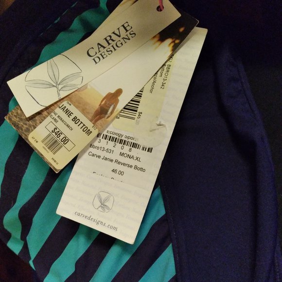 CARVE DESIGNS  $$ DROP $$   (2 WAY) Swim bottoms for woman.  Size XL - Picture 6 of 8